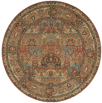 Nourison Home Living Treasures LI02 Multicolor Traditional Loom-woven Rug