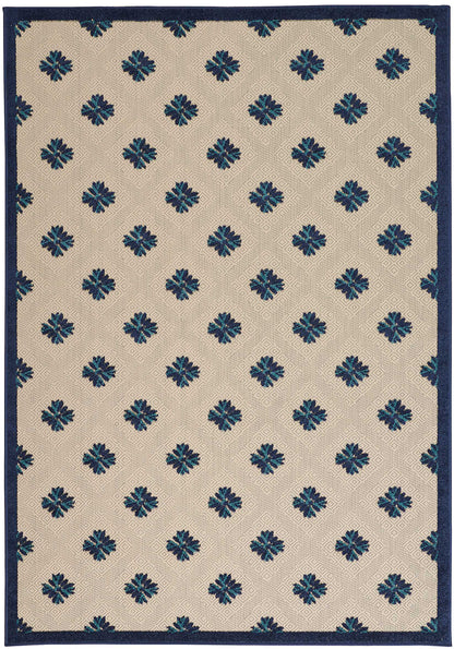 Nourison Home Aloha  Navy  Contemporary