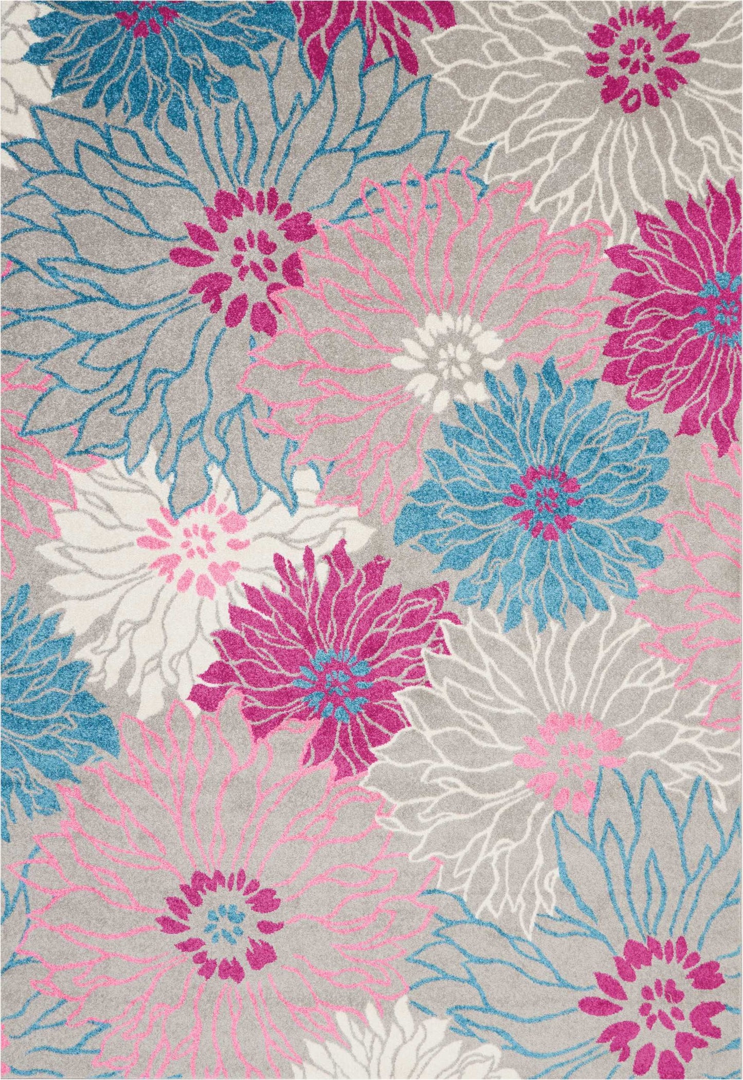 Nourison Home Passion PSN17 Grey Contemporary Power-loomed Rugs