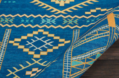 Nourison Home Madera  Denim  Transitional