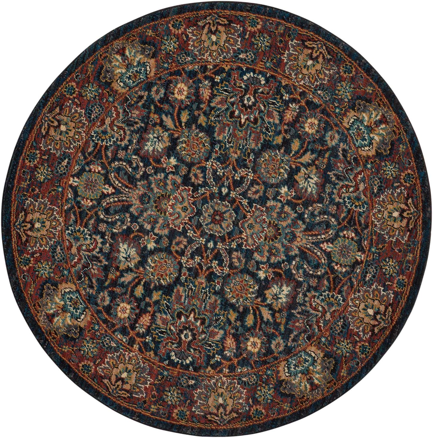 Nourison Home Nourison 2020 NR201 Navy Traditional Loomed Rug