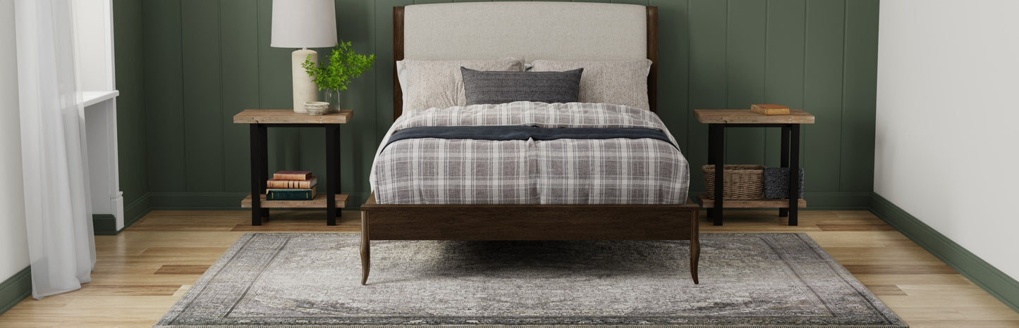 Feizy Sarrant  Charcoal  Transitional/Bohemian & Eclectic/Casual