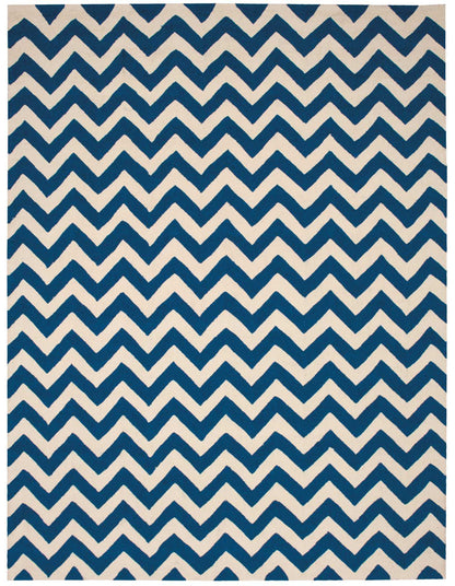 Nourison Home Portico  Navy  Contemporary