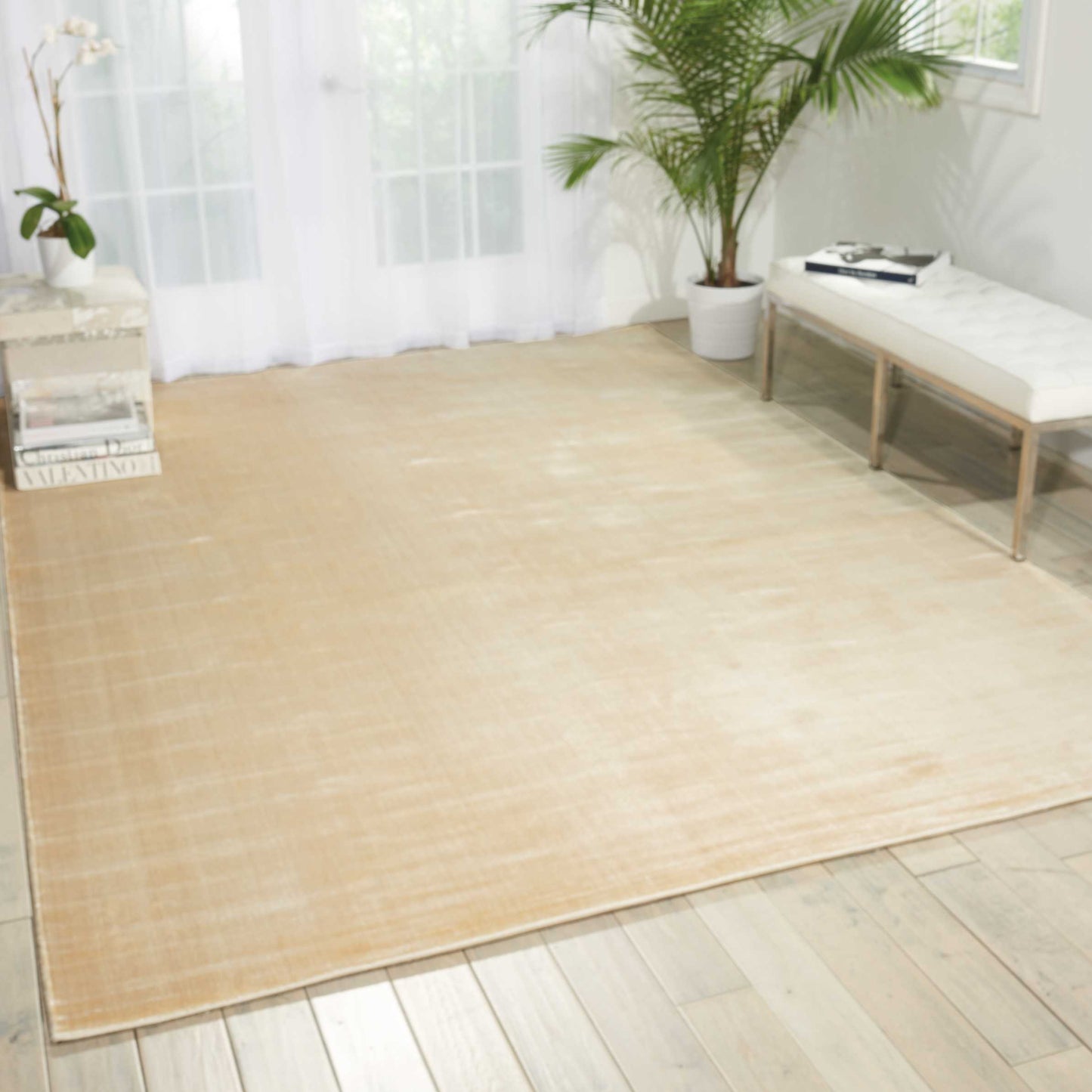 Nourison Home Starlight  Oyster  Contemporary