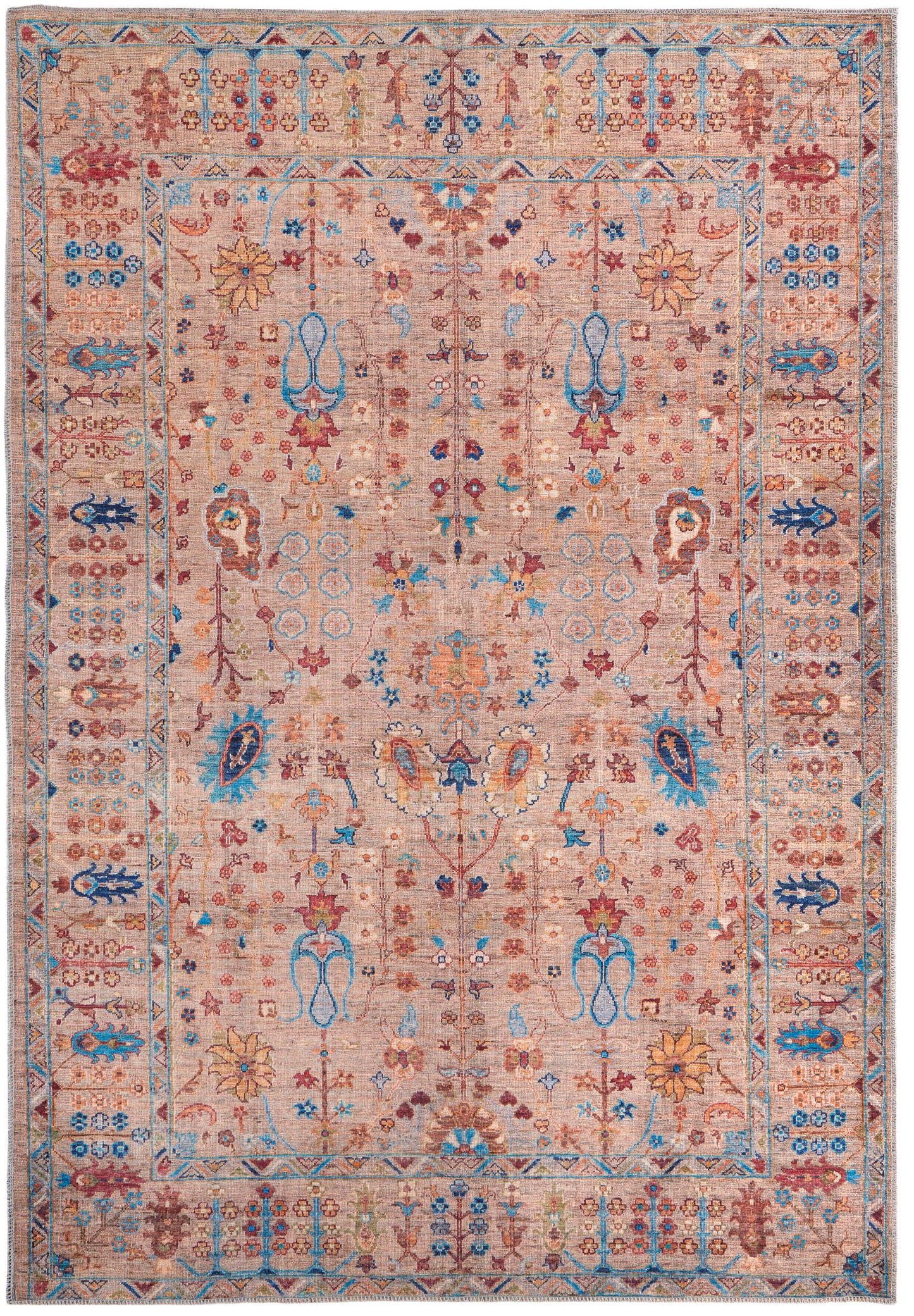 Feizy Rawlins  Beige Multi Transitional/Bohemian & Eclectic/Casual