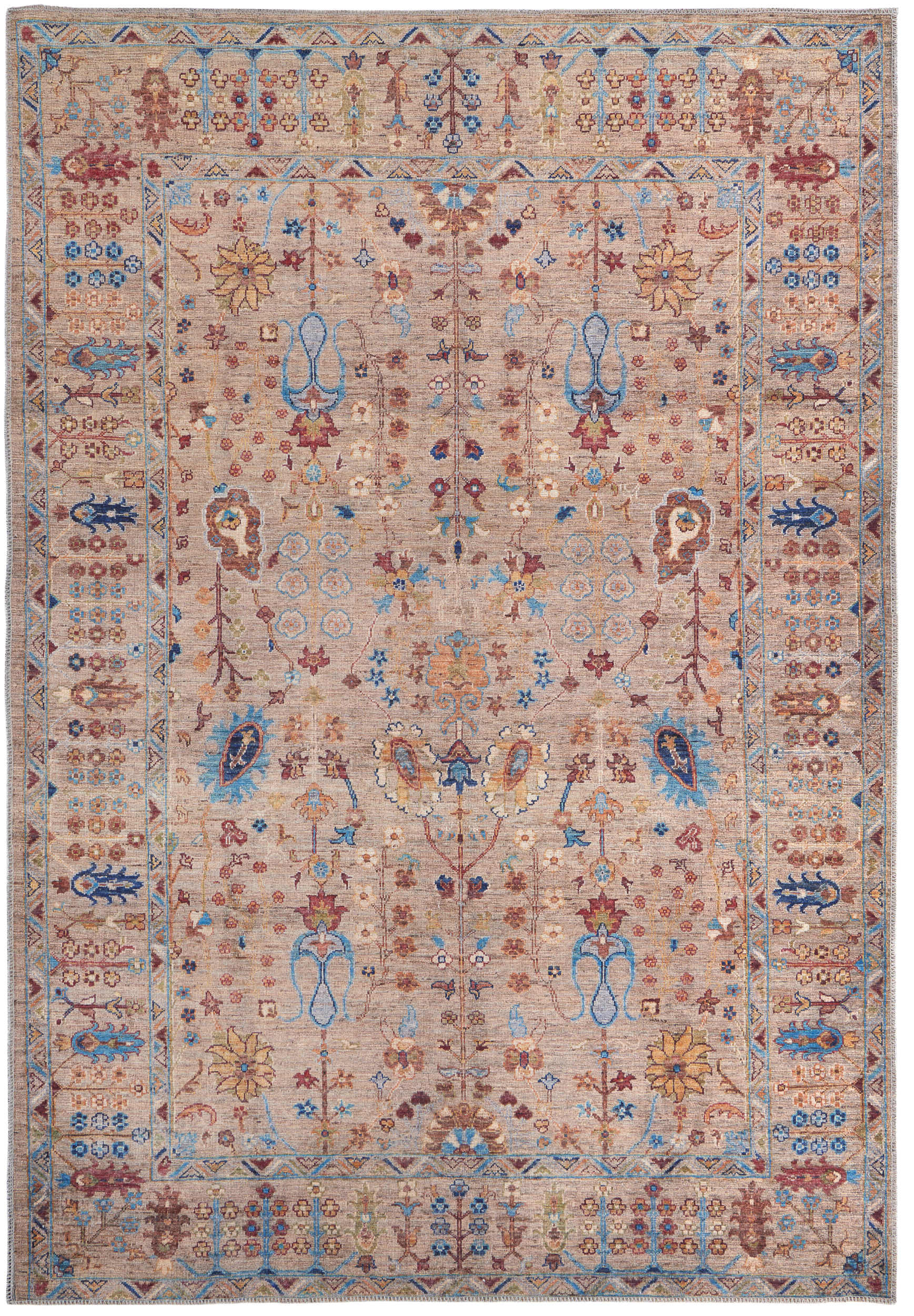 Feizy Rawlins  Beige Multi Transitional/Bohemian & Eclectic/Casual