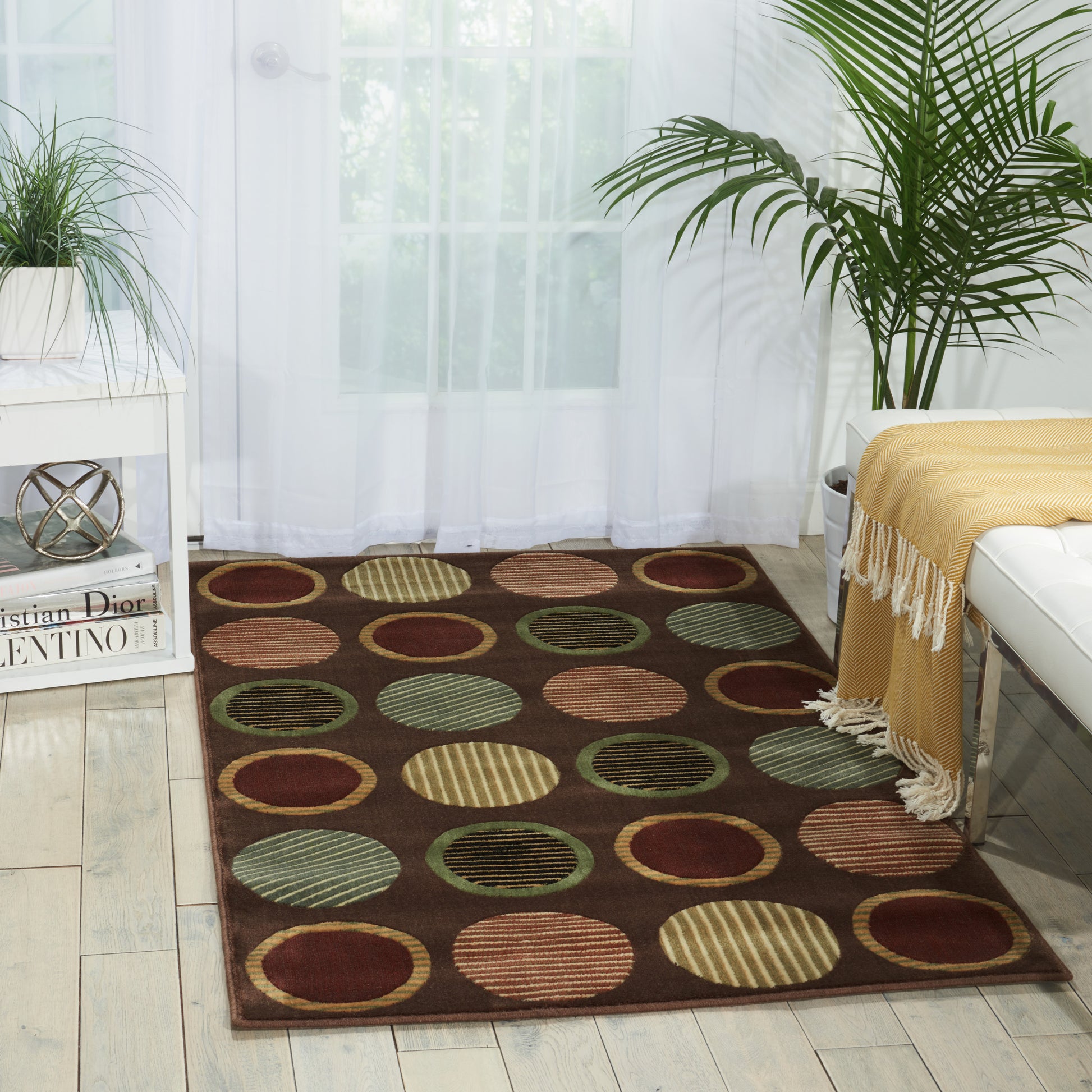 Nourison Home Cambridge  Chocolate  