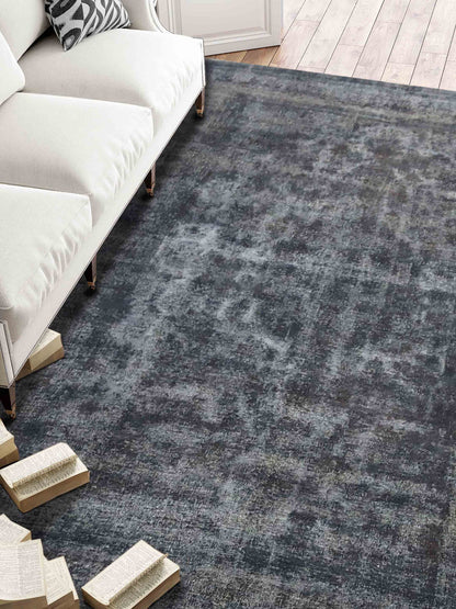 Artisan Penelope Black Vintage Knotted Rug - Rugs - Artisan - Atlanta Designer Rugs