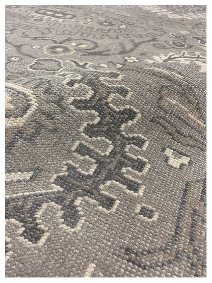 Artisan Rebecca Lt.Brown Brown Traditional Knotted Rug - Rugs - Artisan - Atlanta Designer Rugs