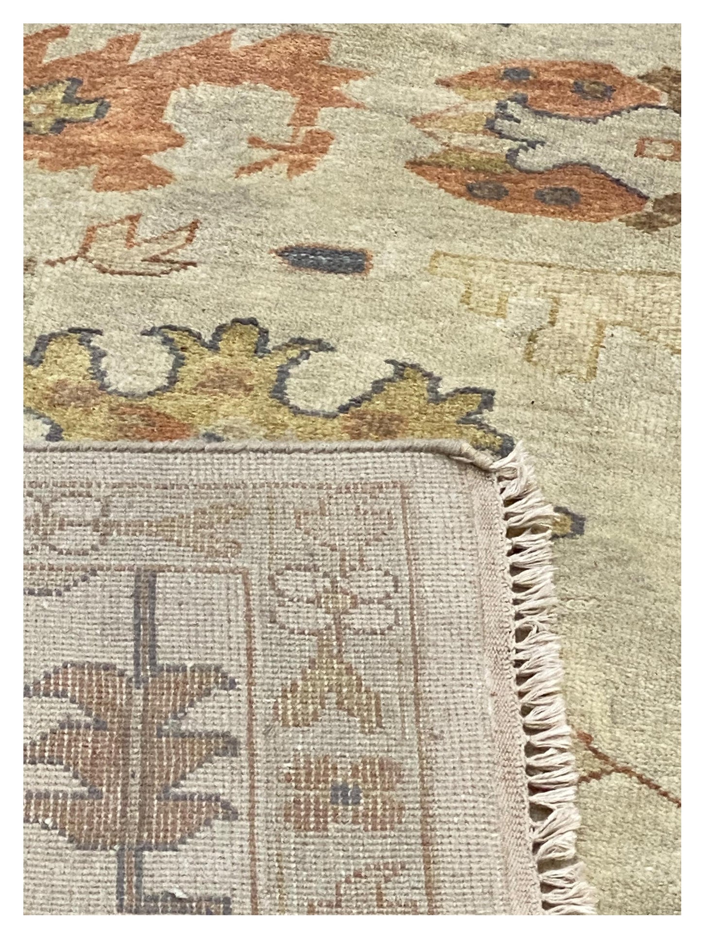 Artisan Bazaar  Lt.Gold  Traditional Knotted Rug