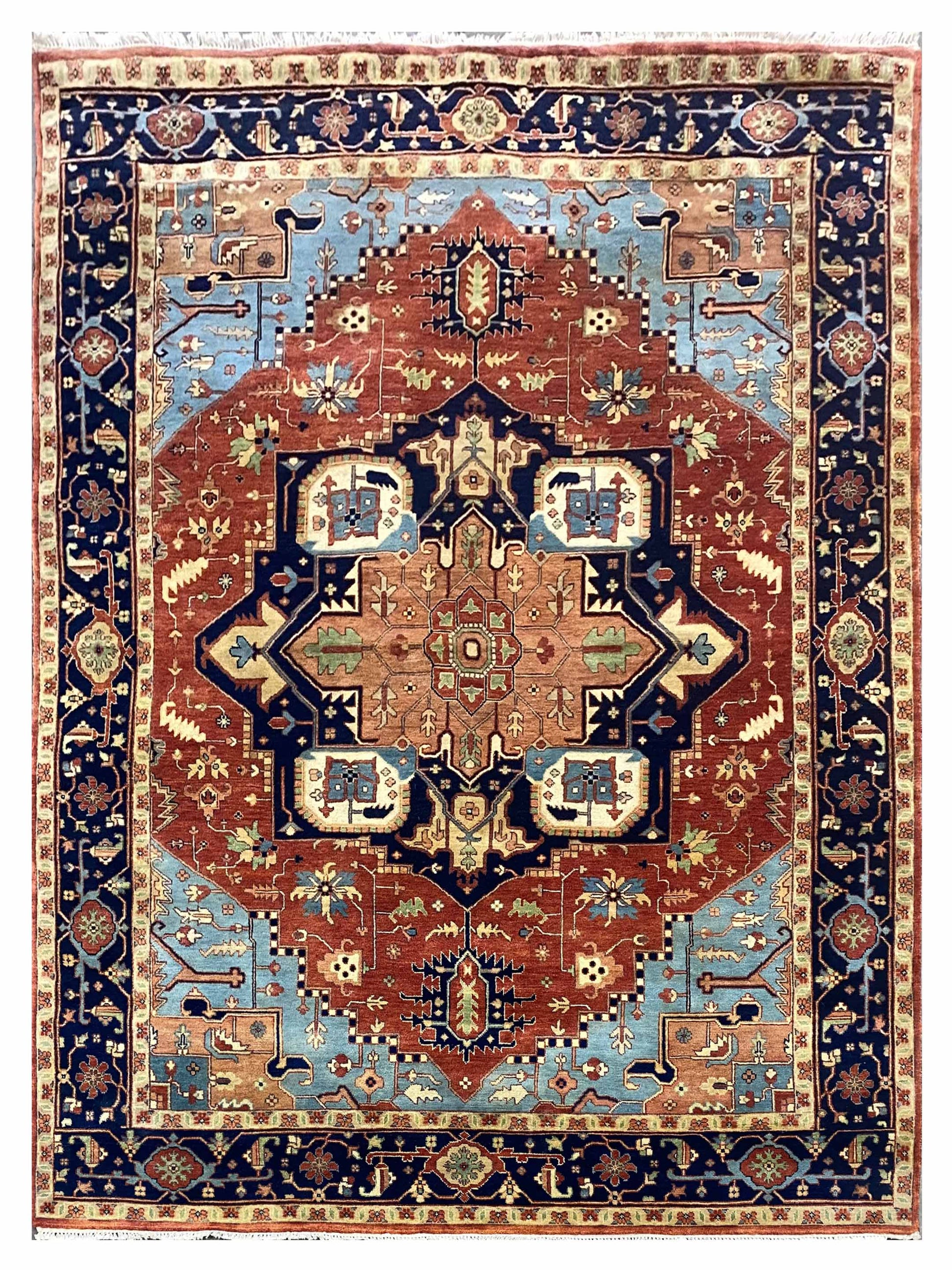 Artisan Helena SP-1001 Rust Traditional Knotted Rug