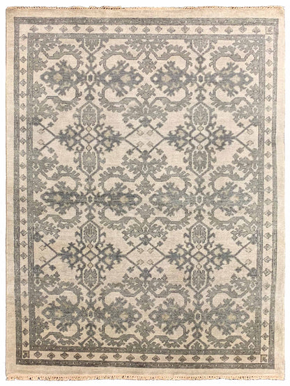 Artisan Felicity Beige Traditional Knotted Rug - Rugs - Artisan - Atlanta Designer Rugs