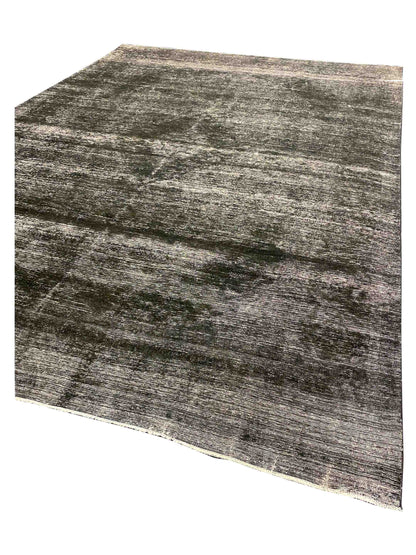 Artisan Penelope  Charcoal  Traditional Knotted Rug