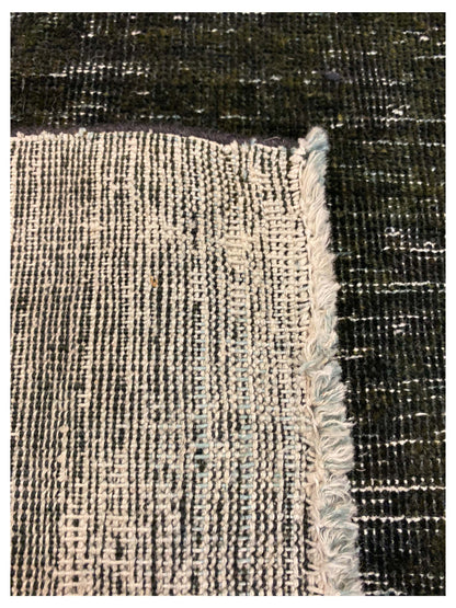 Artisan Penelope  Charcoal  Traditional Knotted Rug