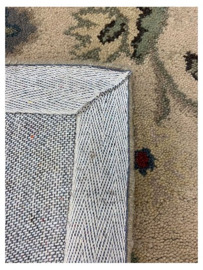 Artisan Paula Beige Brown Traditional Tufted Rug - Rugs - Artisan - Atlanta Designer Rugs