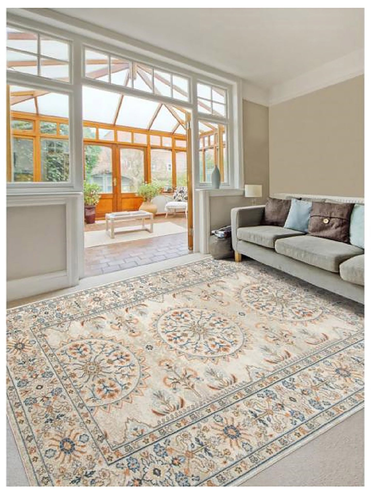 Limited Shay SF-408 Beige  Traditional Machinemade Rug