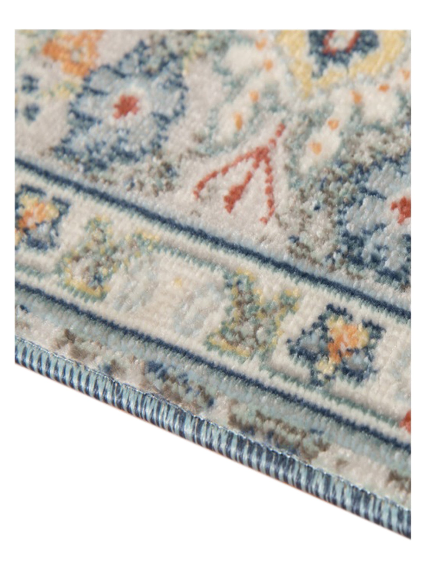 Limited Shay SF-407 BLUE  Traditional Machinemade Rug