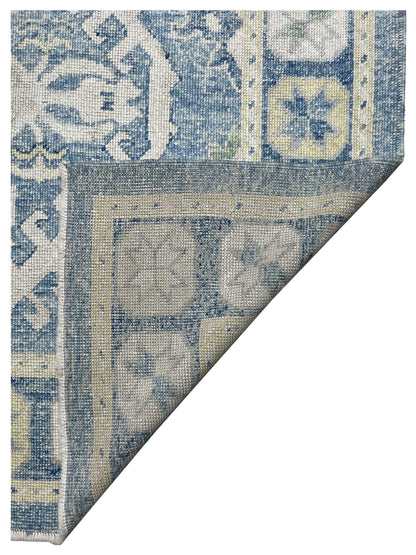 Artisan Angelina  Lt.Blue  Vintage Knotted Rug