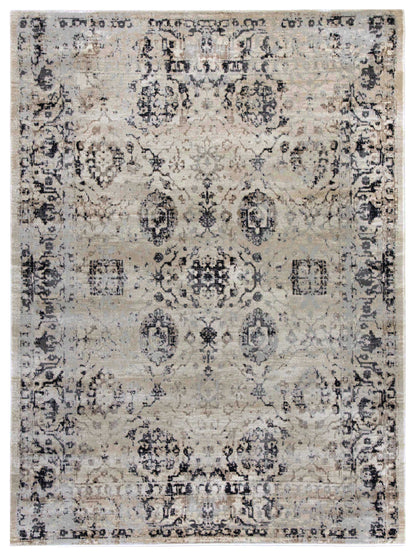 Artisan Julia Grey Ivory Transitional Machinemade Rug - Rugs - Artisan - Atlanta Designer Rugs