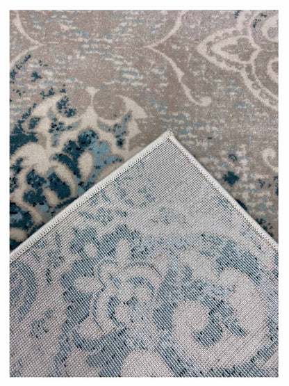 Artisan Julia Dk.Blue Beige Transitional Machinemade Rug - Rugs - Artisan - Atlanta Designer Rugs