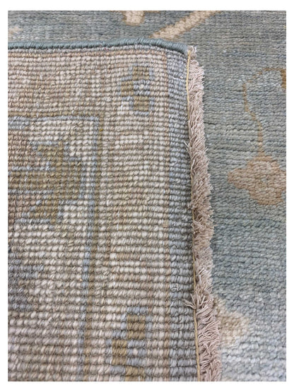 Artisan Emma Lt.Blue Ivory Traditional Knotted Rug - Rugs - Artisan - Atlanta Designer Rugs