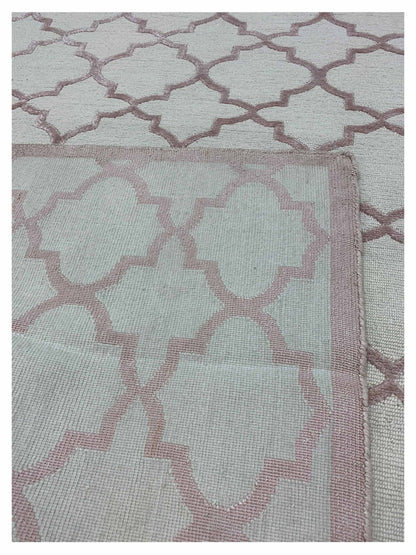 Artisan Franka Ivory Pink Transitional Knotted Rug - Rugs - Artisan - Atlanta Designer Rugs
