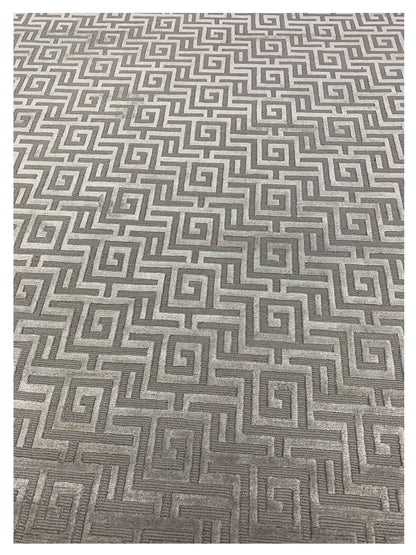 Artisan Franka Silver Transitional Knotted Rug - Rugs - Artisan - Atlanta Designer Rugs
