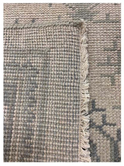 Artisan Rebecca Beige Grey Transitional Knotted Rug - Rugs - Artisan - Atlanta Designer Rugs