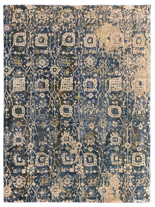 Artisan Adele 2340 Grey Transitional Knotted Rug