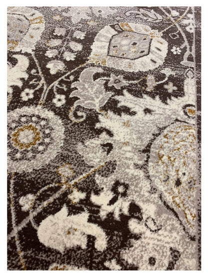Artisan Julia Mocha Transitional Machinemade Rug - Rugs - Artisan - Atlanta Designer Rugs