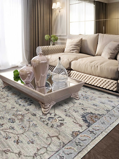 Artisan Julia Ivory Transitional Machinemade Rug - Rugs - Artisan - Atlanta Designer Rugs