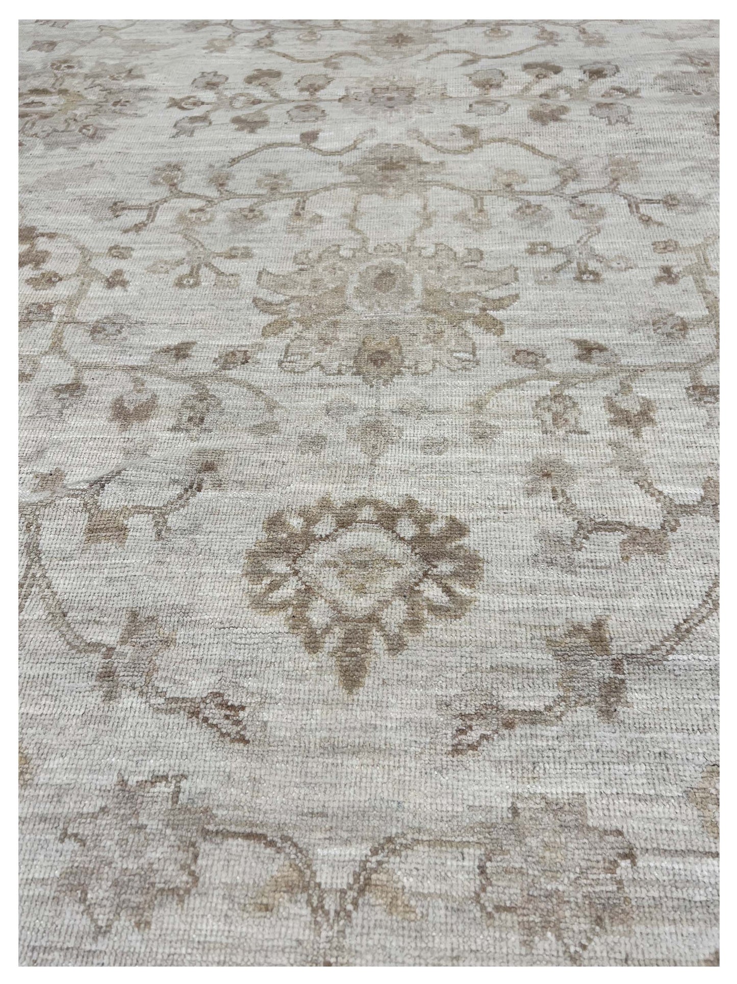 Artisan Patricia  Beige Beige Traditional Knotted Rug