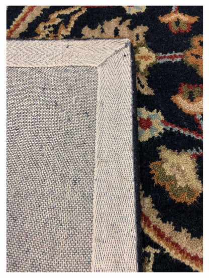 Artisan Paula Black Traditional Tufted Rug - Rugs - Artisan - Atlanta Designer Rugs