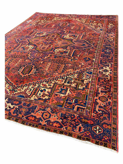 Artisan Persian Traditions Rust Brown Traditional Knotted Rug - Rugs - Artisan - Atlanta Designer Rugs
