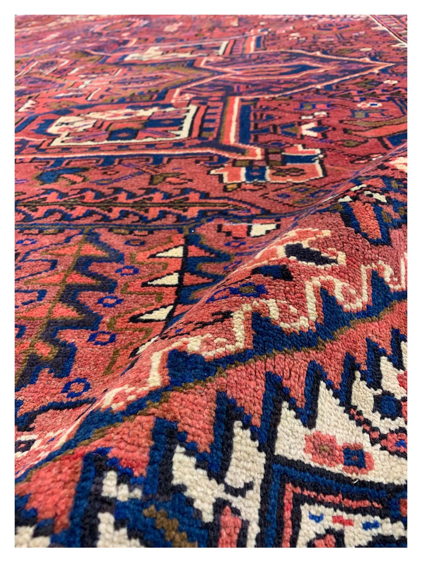 Artisan Persian Traditions  Rust Brown Traditional Knotted Rug