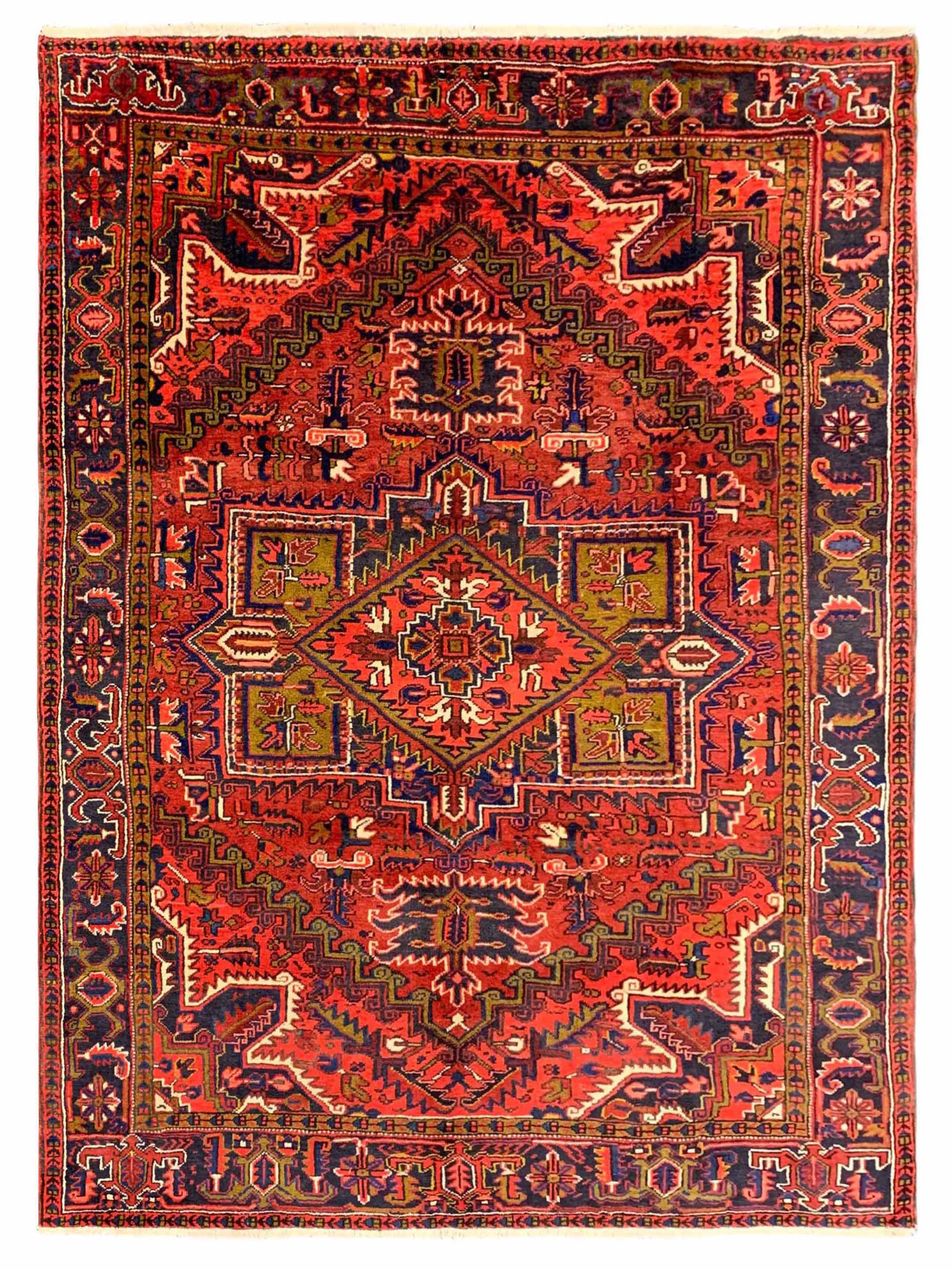 Artisan Persian Traditions 305731 Red Traditional Knotted Rug