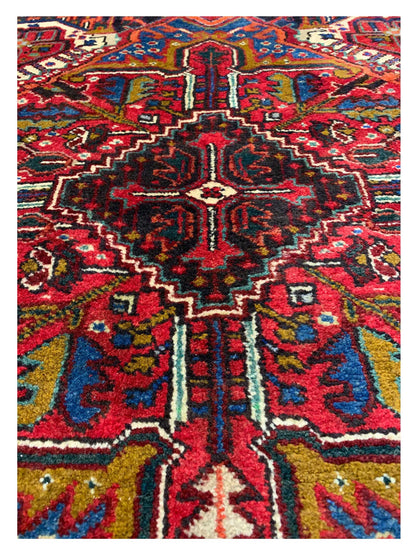 Artisan Persian Traditions Red Navy Traditional Knotted Rug - Rugs - Artisan - Atlanta Designer Rugs