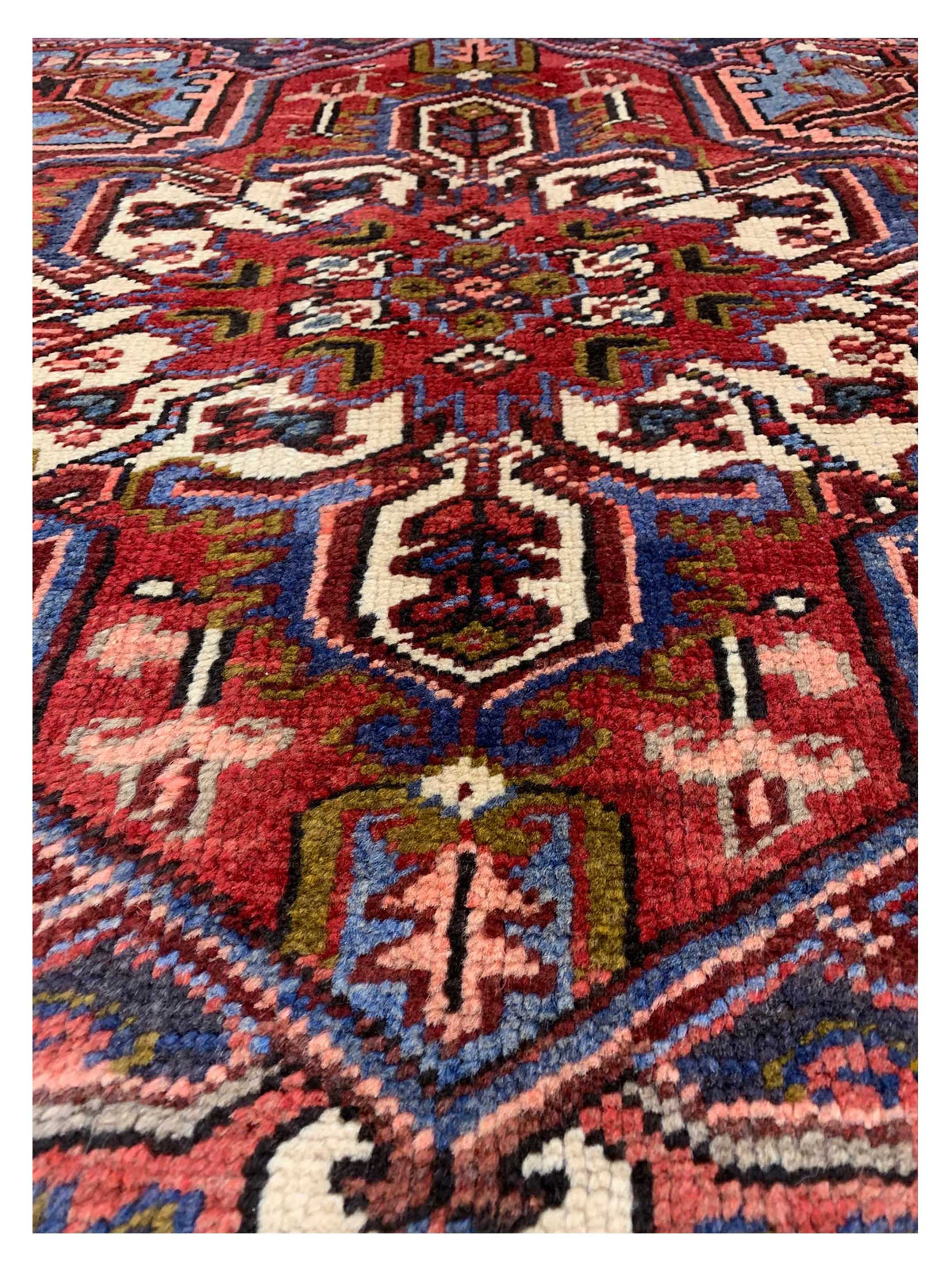 Artisan Persian Traditions Red Charcoal Traditional Knotted Rug - Rugs - Artisan - Atlanta Designer Rugs