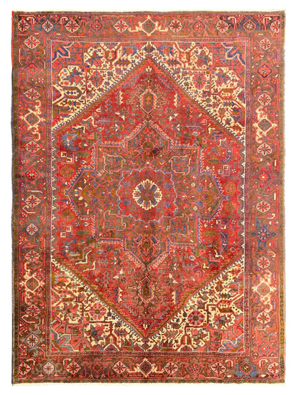 Artisan Persian Traditions Red Traditional Knotted Rug - Rugs - Artisan - Atlanta Designer Rugs