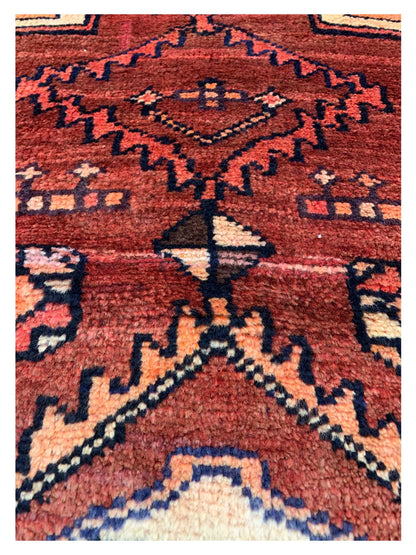 Artisan Persian Traditions Rust Black Traditional Knotted Rug - Rugs - Artisan - Atlanta Designer Rugs