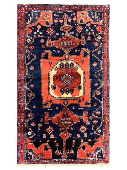 Artisan Persian Traditions Black Rose Traditional Knotted Rug - Rugs - Artisan - Atlanta Designer Rugs