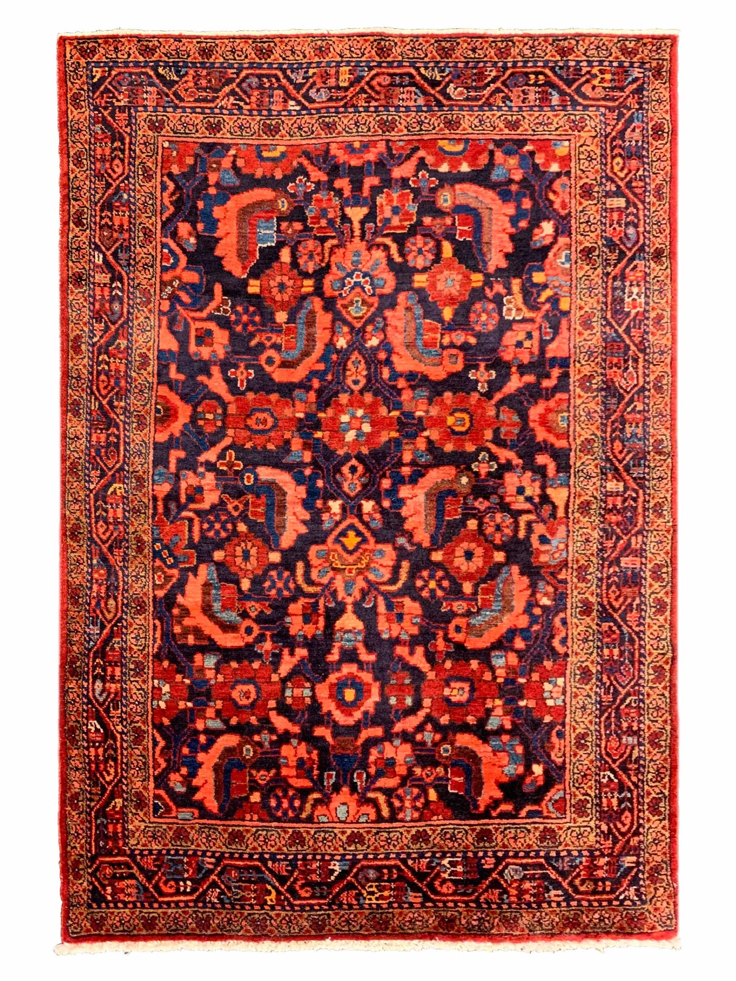 Artisan Persian Traditions 305757 Black Traditional Knotted Rug