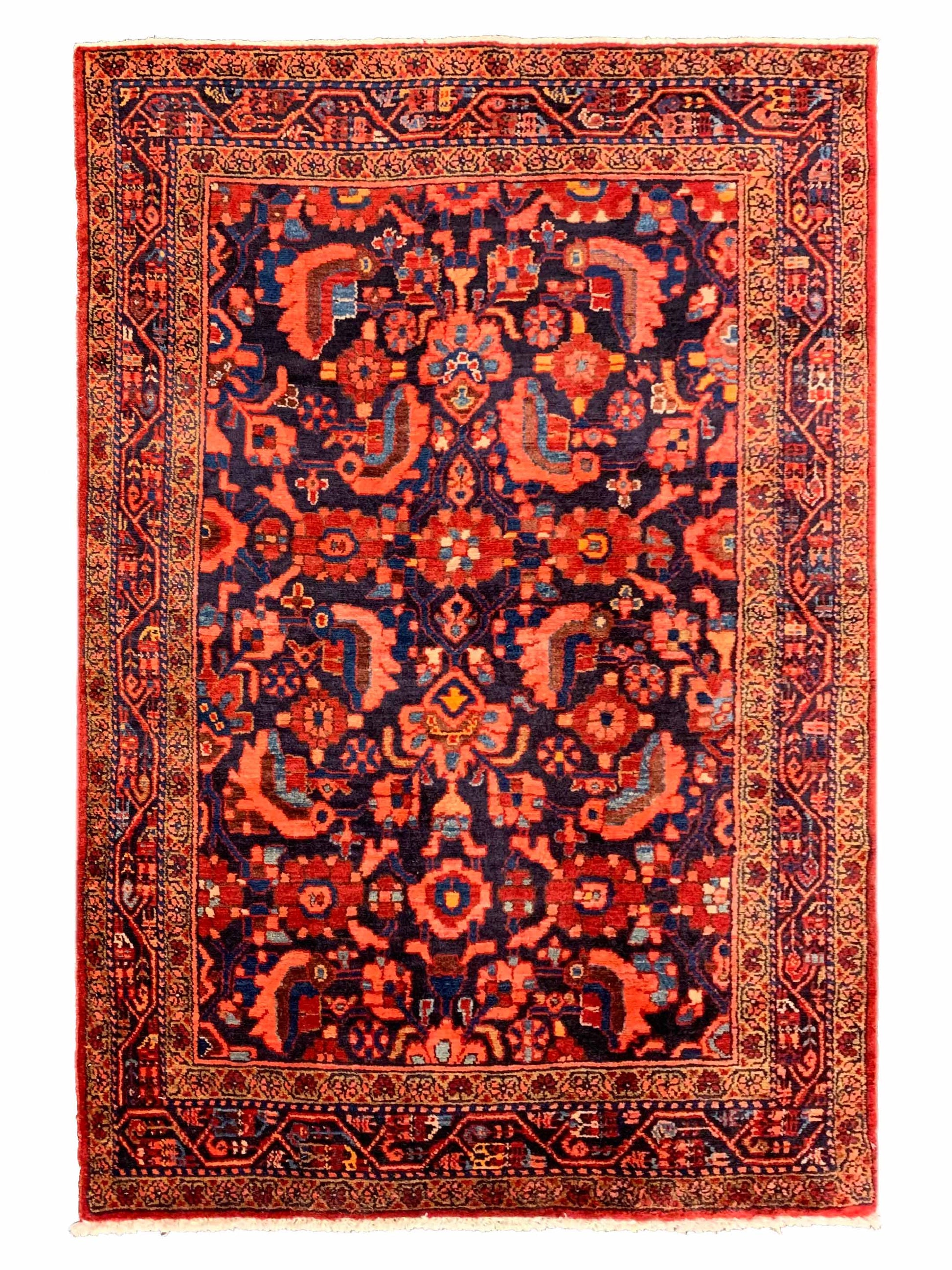 Artisan Persian Traditions 305757 Black Traditional Knotted Rug
