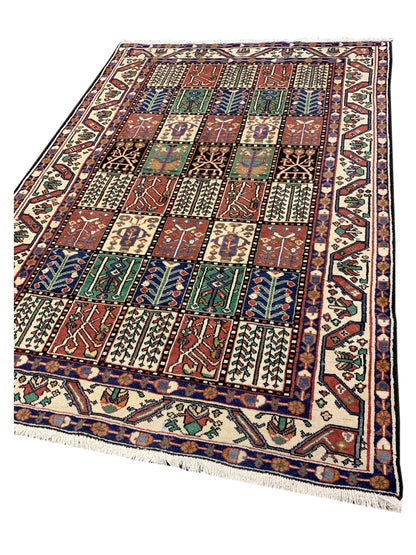 Artisan Persian Traditions Multi Beige Traditional Knotted Rug - Rugs - Artisan - Atlanta Designer Rugs