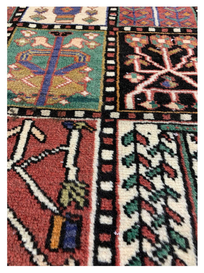 Artisan Persian Traditions Multi Beige Traditional Knotted Rug - Rugs - Artisan - Atlanta Designer Rugs