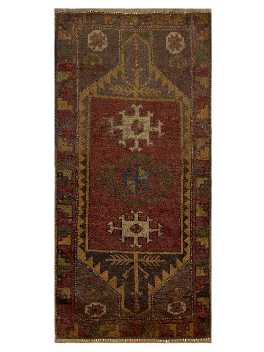 Artisan Angelina 310682 Red Vintage Knotted Rug