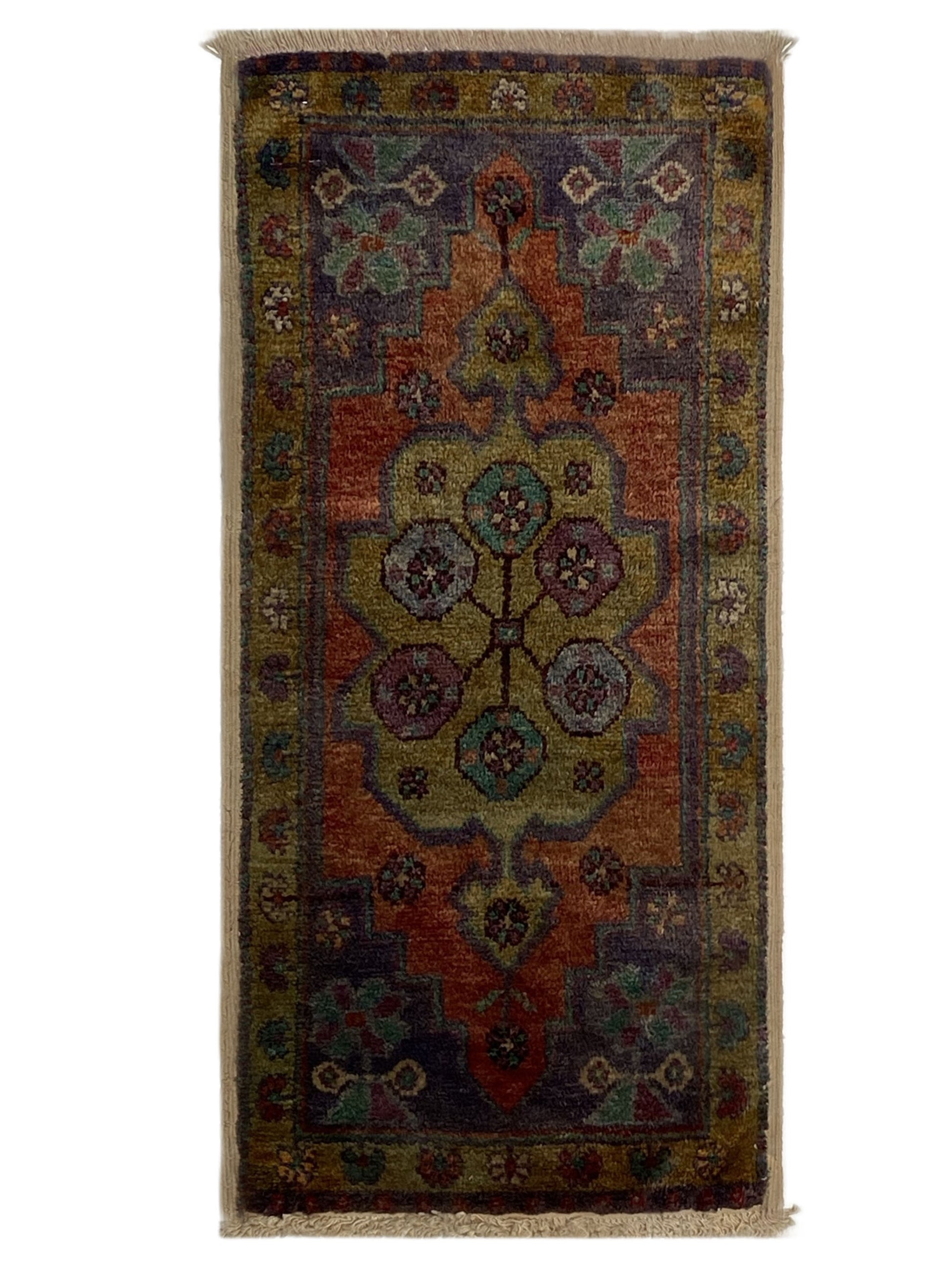 Artisan Angelina 310683 Red Vintage Knotted Rug