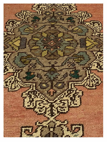 Artisan Angelina Dk.Rose Vintage Knotted Rug - Rugs - Artisan - Atlanta Designer Rugs