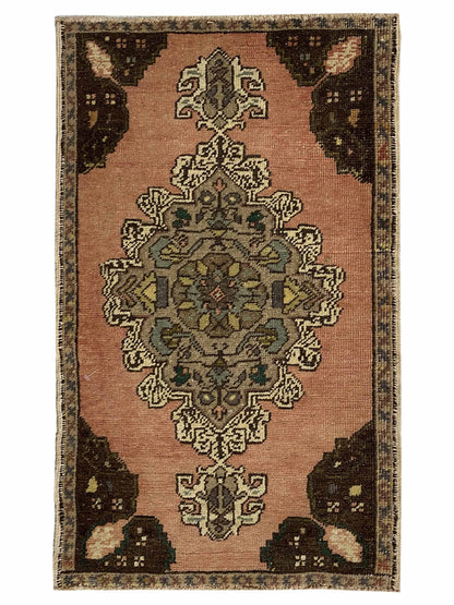 Artisan Angelina Dk.Rose Vintage Knotted Rug - Rugs - Artisan - Atlanta Designer Rugs