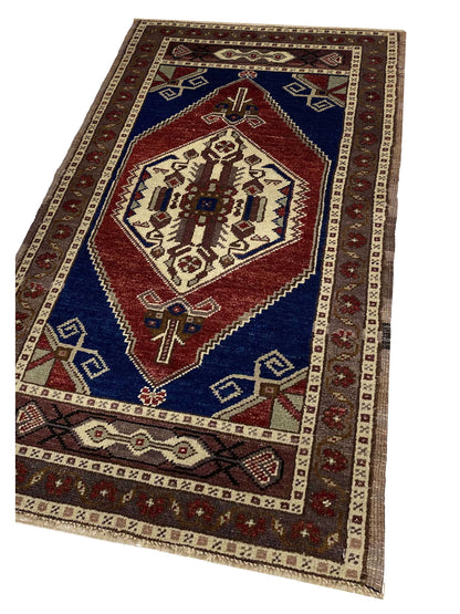 Artisan Angelina Red Brown Vintage Knotted Rug - Rugs - Artisan - Atlanta Designer Rugs